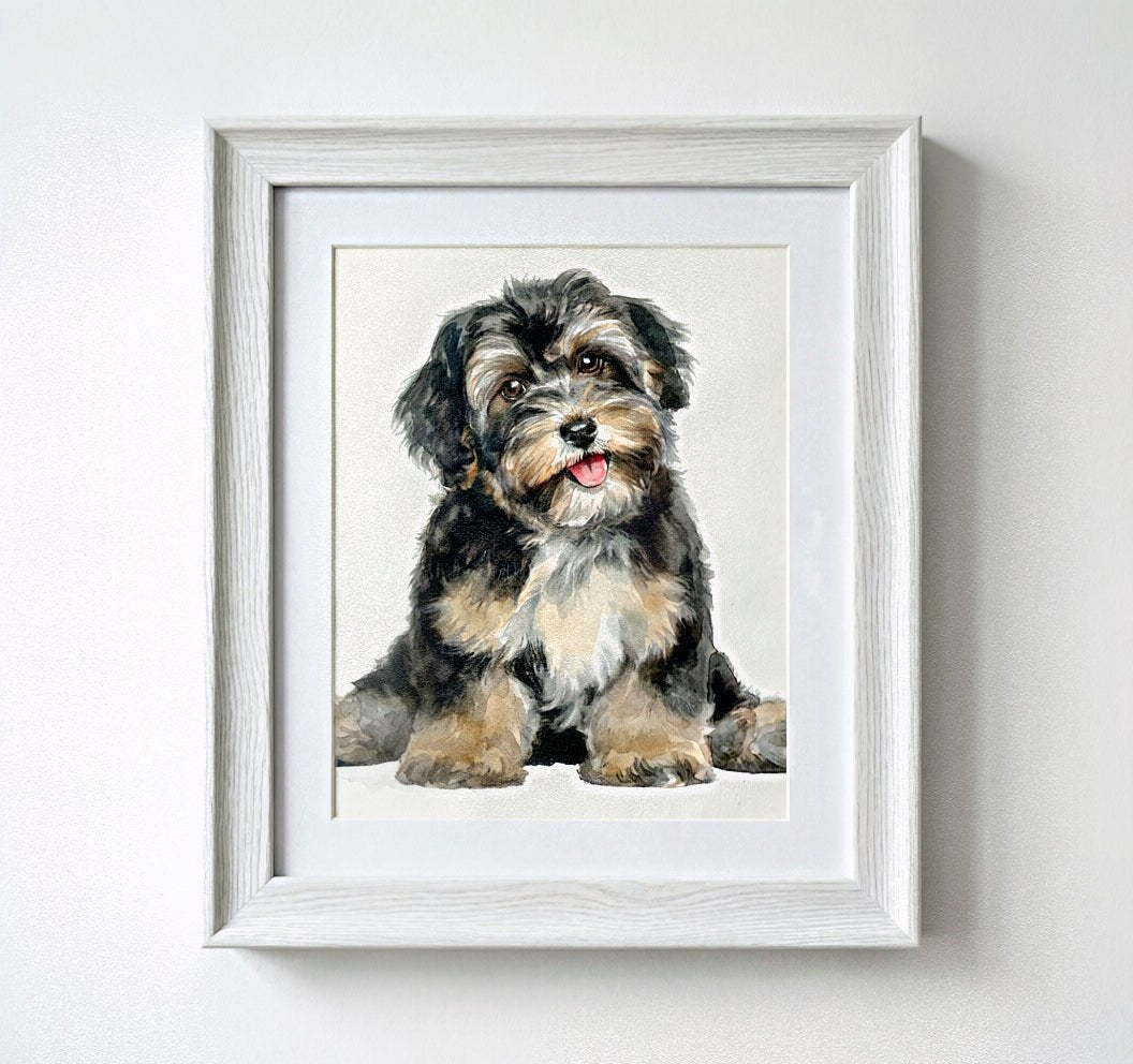 Custom Pet Watercolor Portrait | Watercolor Art by PaintMySoul