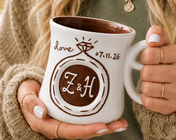 Personalized Initial Mug-B