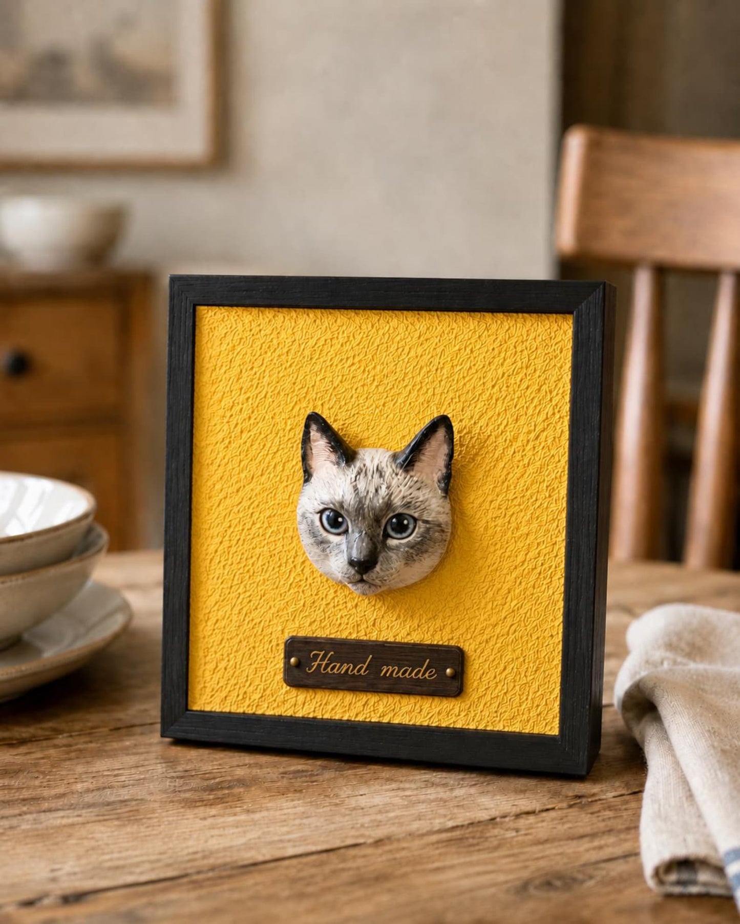 Ceramic Pet Memorial Gift - Watercolor Art by PaintMySoul
