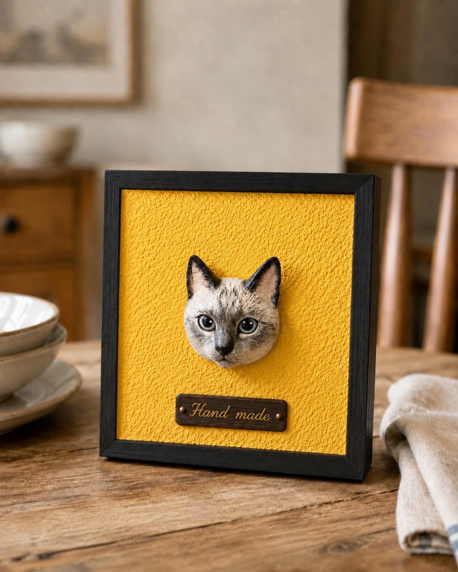 Ceramic Pet Memorial Gift - Watercolor Art by PaintMySoul