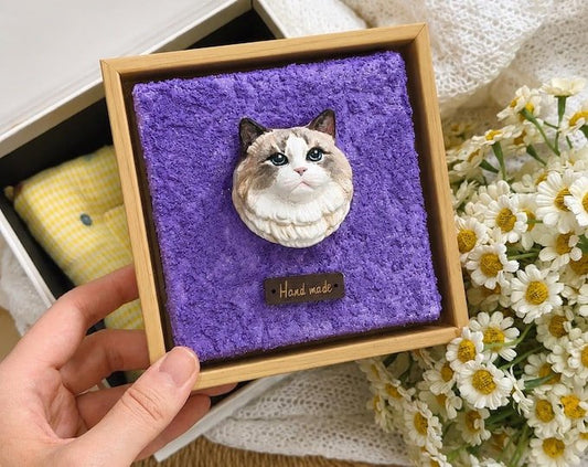 Ceramic Pet Memorial Gift - Watercolor Art by PaintMySoul