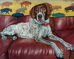 Custom Hand-Painted Pet Watercolor Portrait