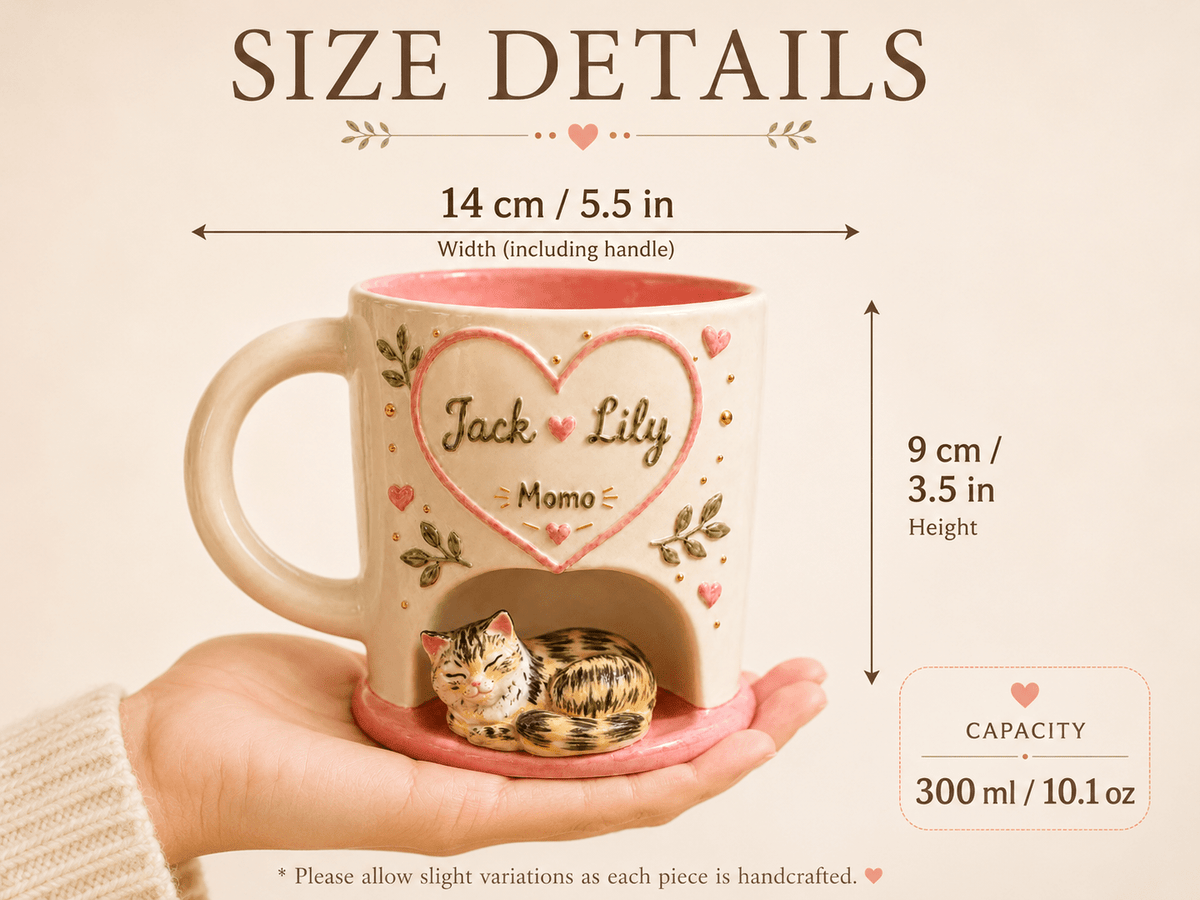 Custom 3D Pet Mug - Watercolor Art by PaintMySoul