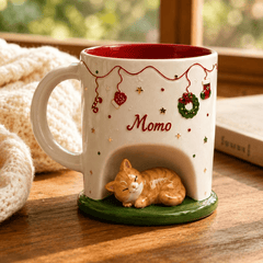 Custom 3D Pet Mug - Watercolor Art by PaintMySoul