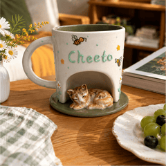 Custom 3D Pet Mug - Watercolor Art by PaintMySoul