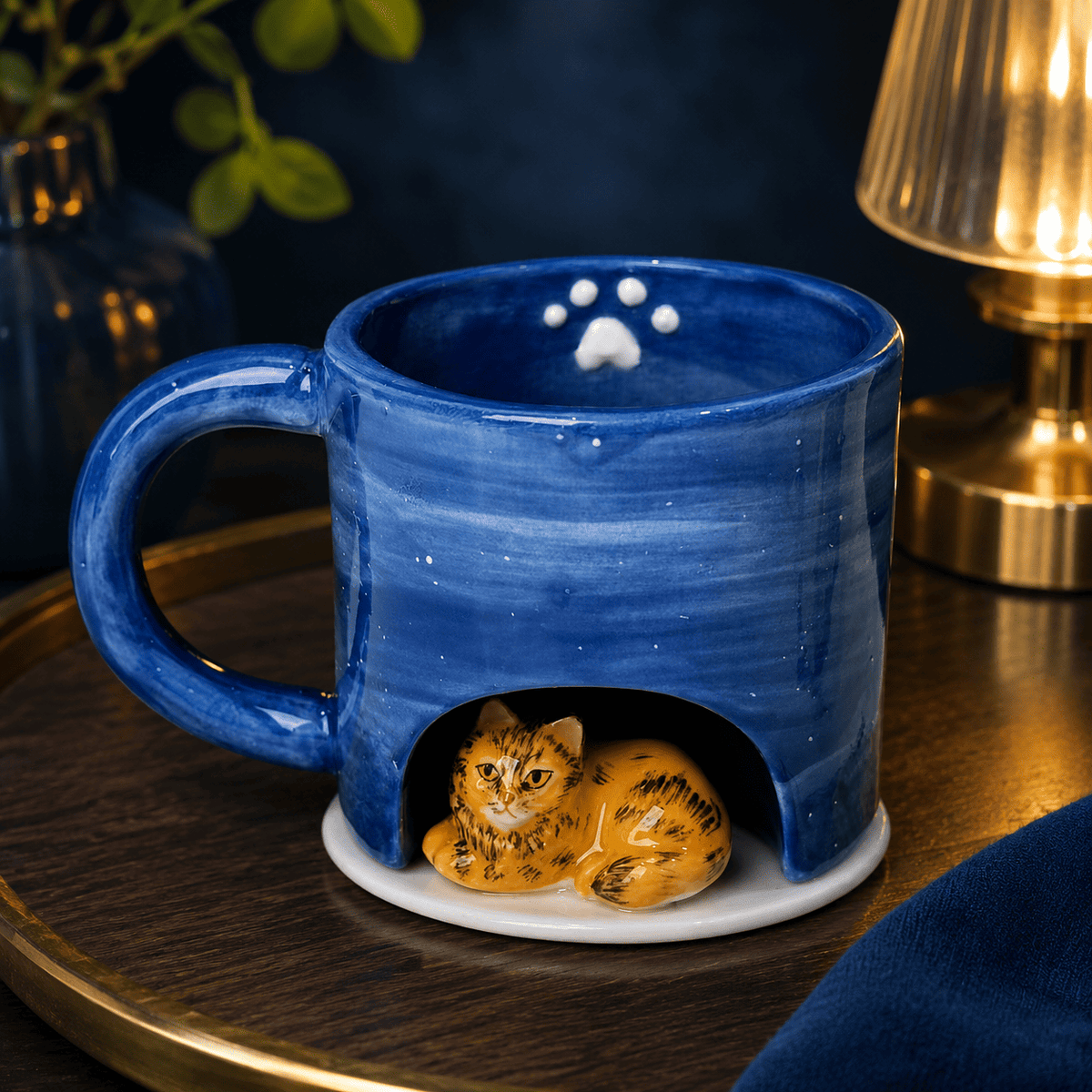 Custom 3D Pet Mug - Watercolor Art by PaintMySoul