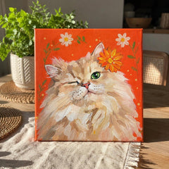 Custom Acrylic Pet Paintings - Watercolor Art by PaintMySoul