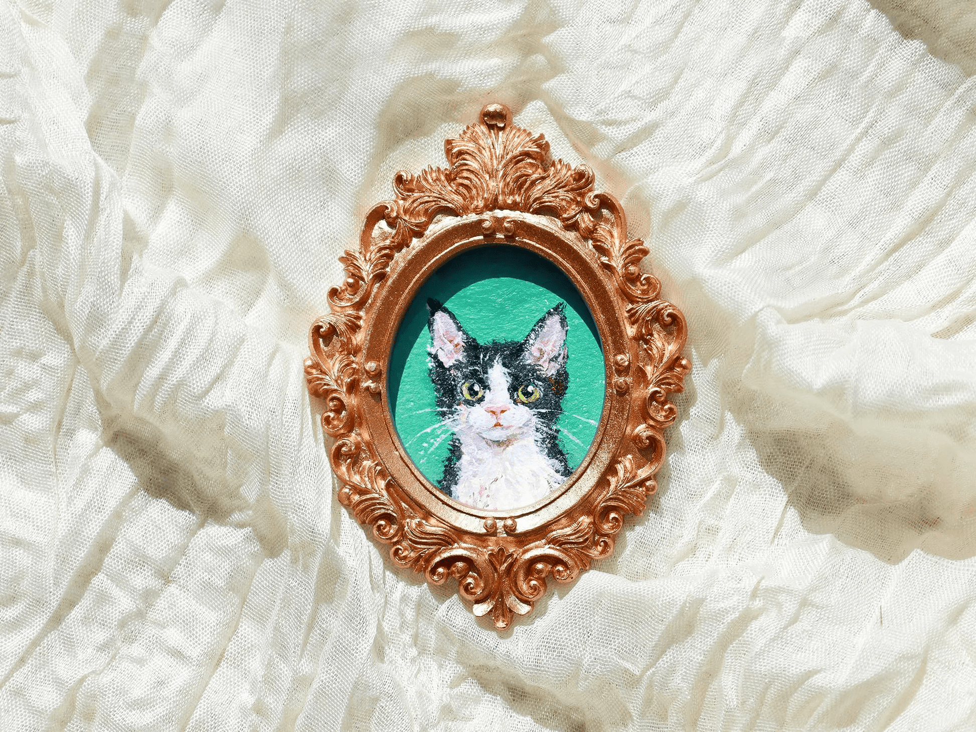 Custom hand - painted pet portraits | Custom vintage - style refrigerator magnets - Watercolor Art by PaintMySoul