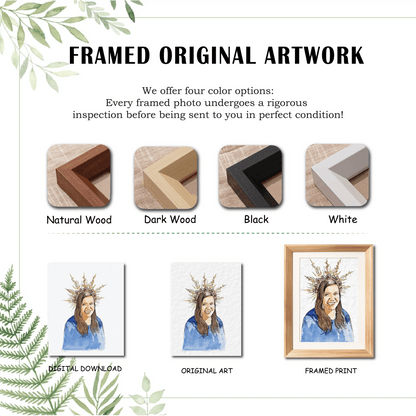 Custom Home & Family Watercolor Portrait | Watercolor Art by PaintMySoul