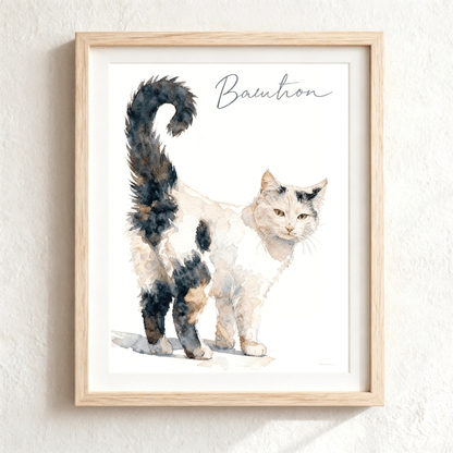 Custom Pet Watercolor Portrait | Watercolor Art by PaintMySoul