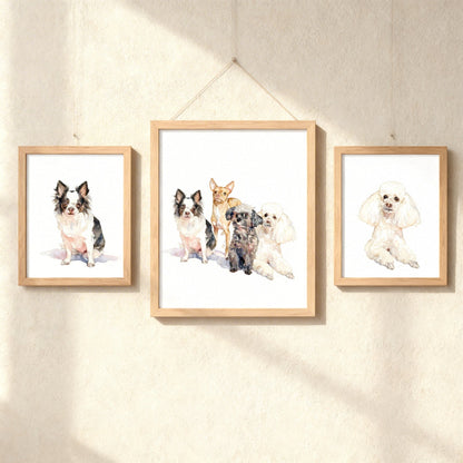 Custom Pet Watercolor Portrait | Watercolor Art by PaintMySoul