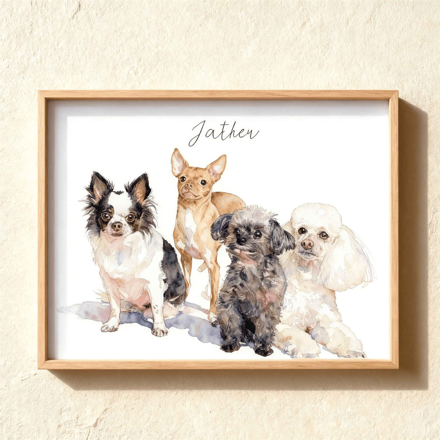 Custom Pet Watercolor Portrait | Watercolor Art by PaintMySoul