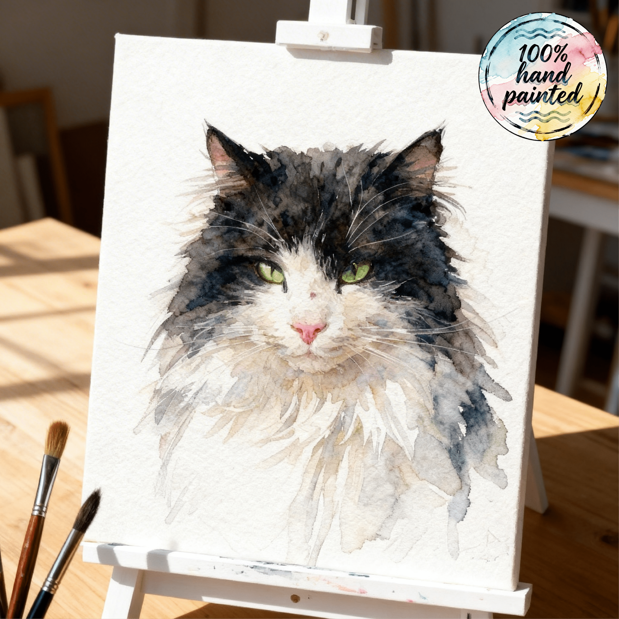 Custom Pet Watercolor Portrait | Watercolor Art by PaintMySoul