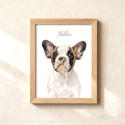 Custom Pet Watercolor Portrait | Watercolor Art by PaintMySoul