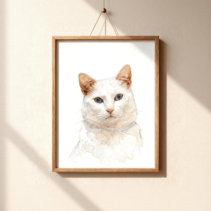 Custom Pet Watercolor Portrait | Watercolor Art by PaintMySoul