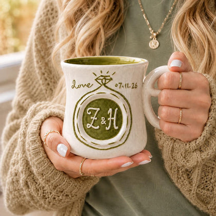 Personalized Initial Mug-B