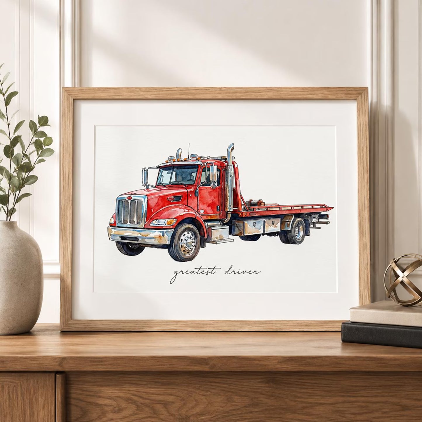 Custom Car Watercolor Portrait
