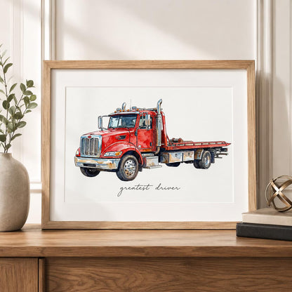 Custom Car Watercolor Portrait