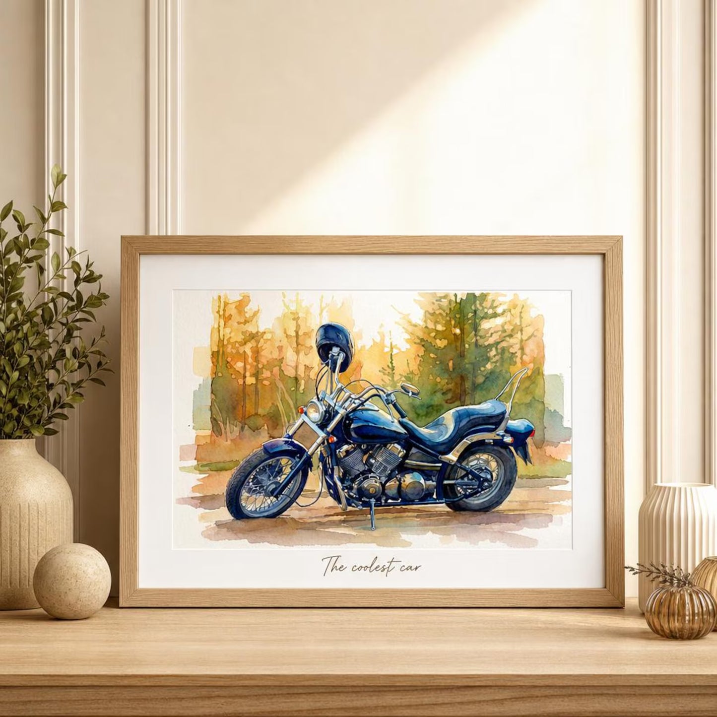 Custom Car Watercolor Portrait