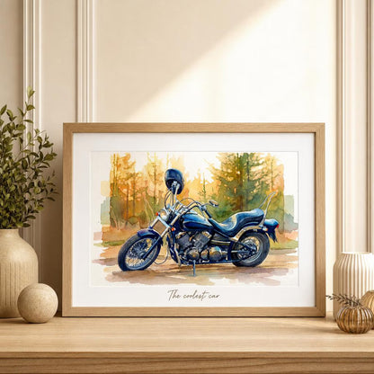 Custom Car Watercolor Portrait