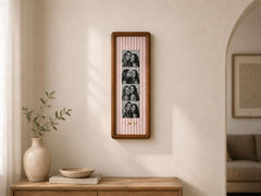 Personalized photo booth strip frame – product detail 3