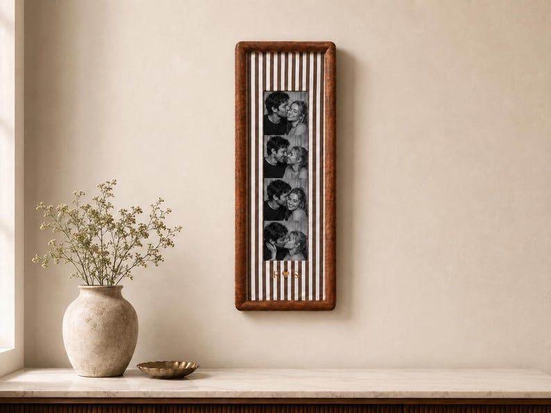 Personalized photo booth strip frame – product detail 6