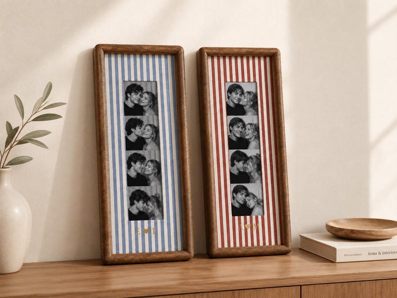 Personalized photo booth strip frame – product detail 12