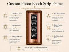 Personalized photo booth strip frame – product detail 14