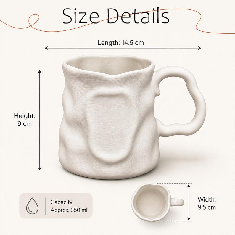 Hand-painted birth flower mug product photo 01