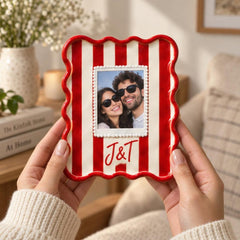 Handcrafted ceramic photo frame image 4