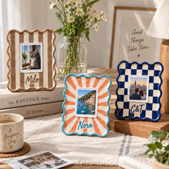 Handcrafted ceramic photo frame image 7