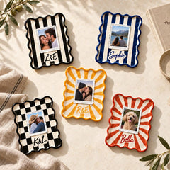 Handcrafted ceramic photo frame image 9