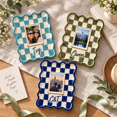 Handcrafted ceramic photo frame image 11